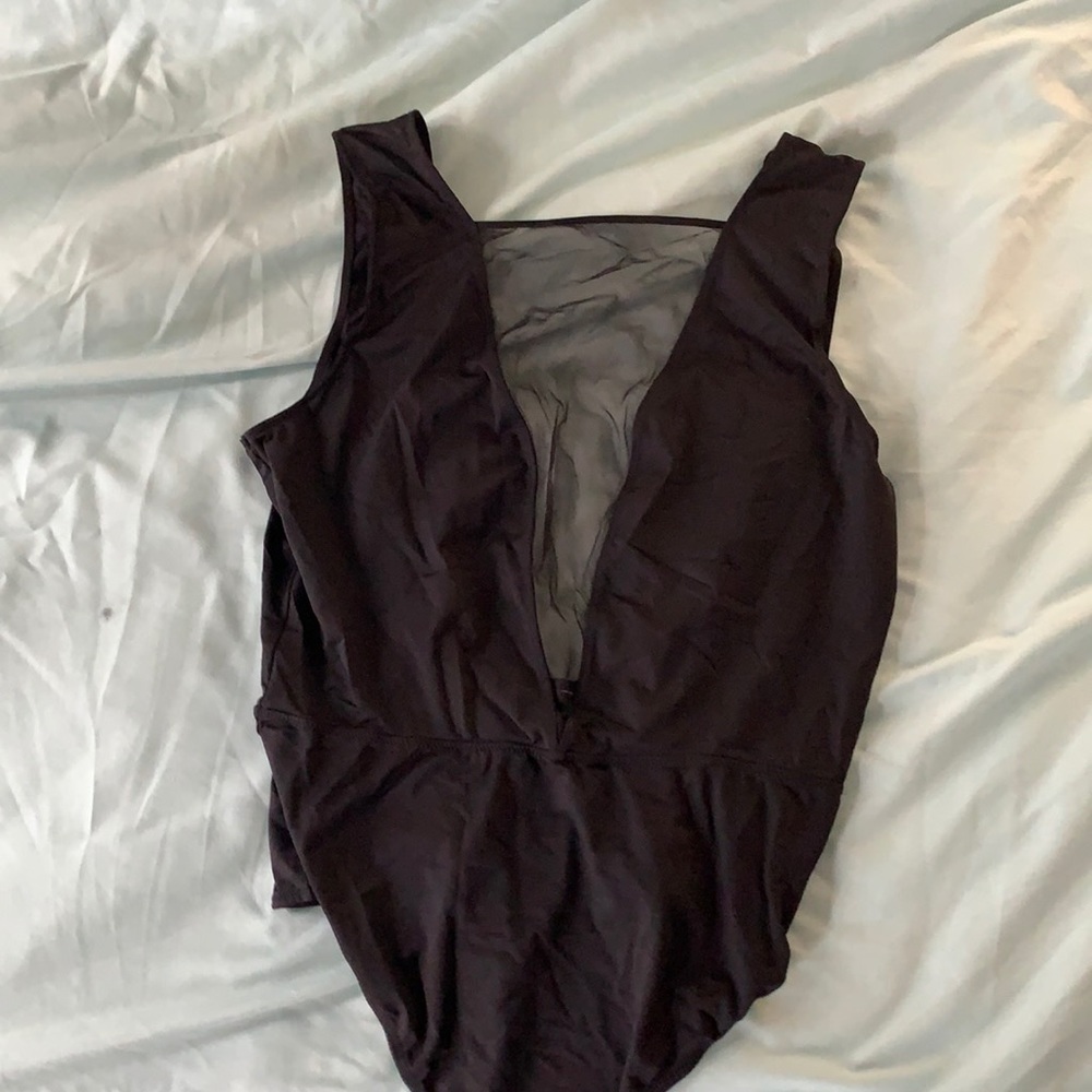 Backless Black Bodysuit